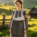 Vand costum popular autentic Muntenia, cu fir de argint